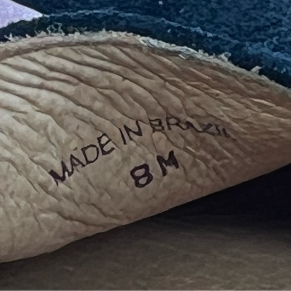 KORS Michael Kors Black Suede Platform Mary Jane Wedge Heels Size 8 Women's - Picture 4 of 8